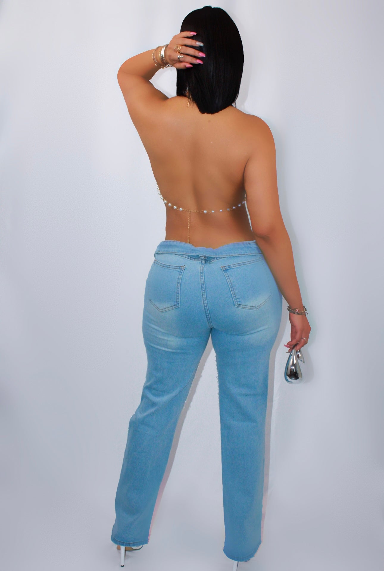 Esthefany Time To Shine Jeans